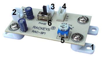 rac-sf1 subwoofer filter board connections image